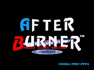 After Burner screenshot 3 for Sega 32X